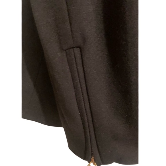 Vivienne Tam Black “Dylan” Blazer Jacket with Lapels Gold Buttons Women’s Size 8 - Picture 4 of 9